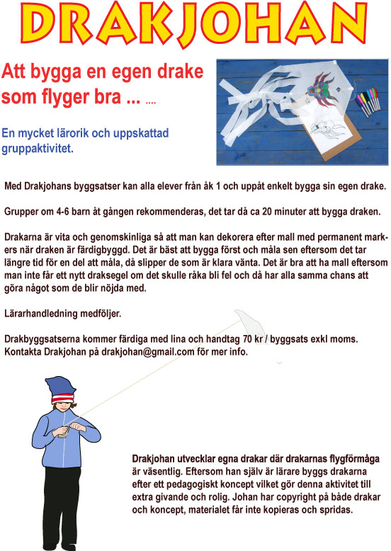 presentation Drakjohans drakbygge